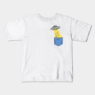 Alien Abduction Kids T-Shirt